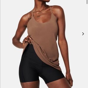 OV Exercise Dress in Cocoa Brown